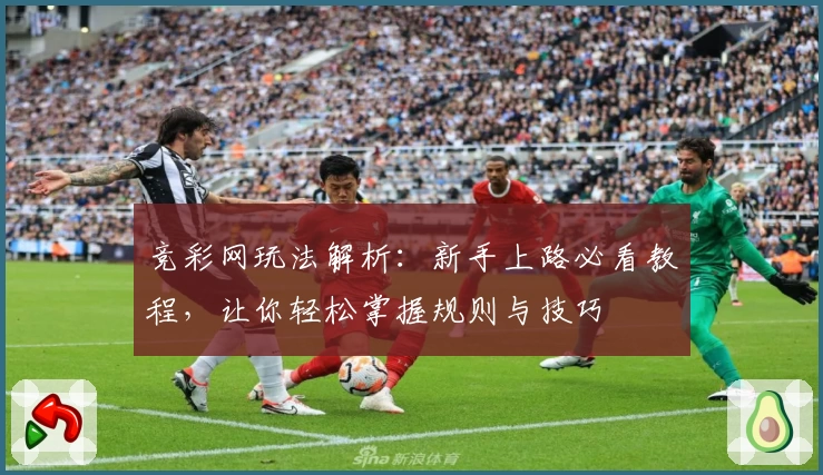 竞彩网玩法解析:新手上路必看教程,让你轻松掌握规则与技巧